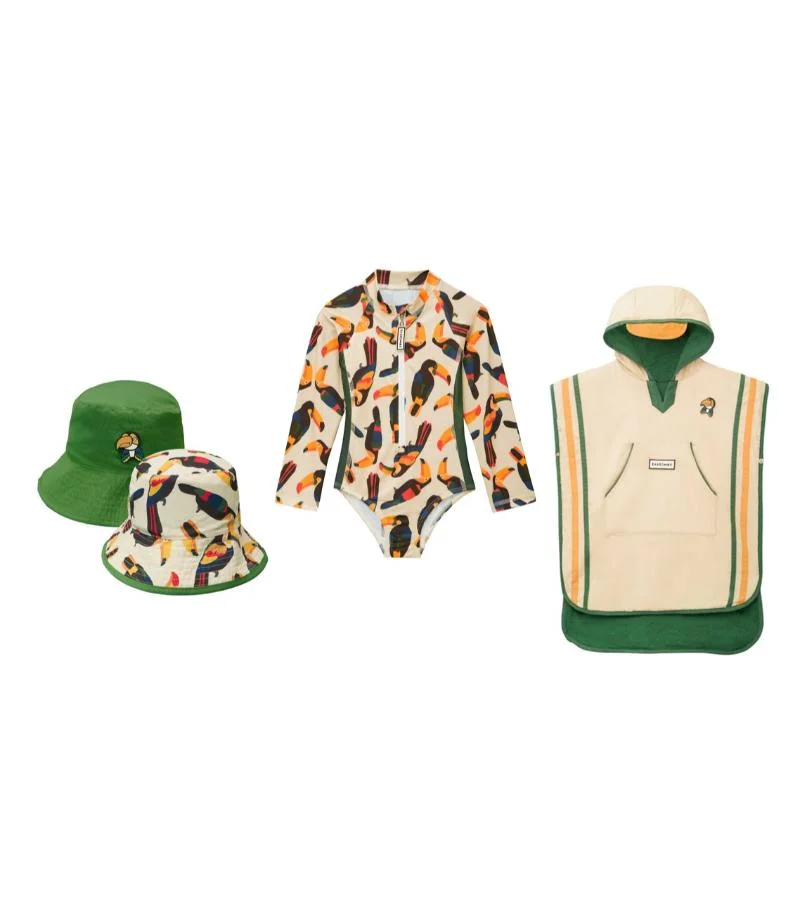 هدير ملابس سباحة طائر الطوقان